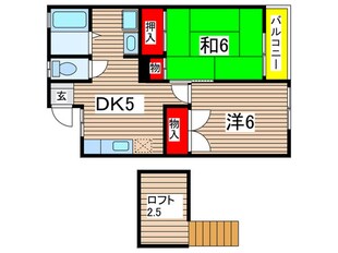 カーソル・ドゥ・ホンダの物件間取画像